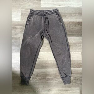 Aerie Charcoal Jogger Sweatpants